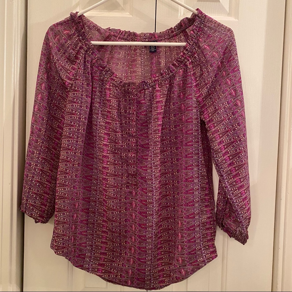 Cute Purple AE Top